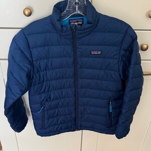 Patagonia Kids Blue Jacket puffer